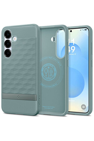 Spigen Carcasă Samsung Galaxy S25 Plus Caseology Parallax MagSafe, verde