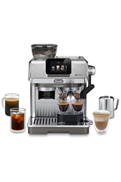 DELONGHİ Espressor EC9455.M La Specialista Touch, 1450W, 19 bar, 1.7l, 4 vite...