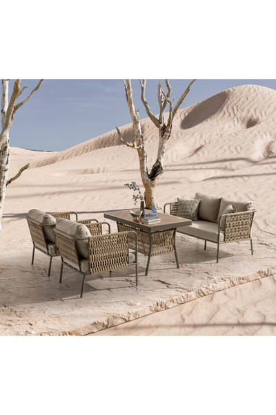 Boline Mobilya Monaco Bahçe Oturma Takımı