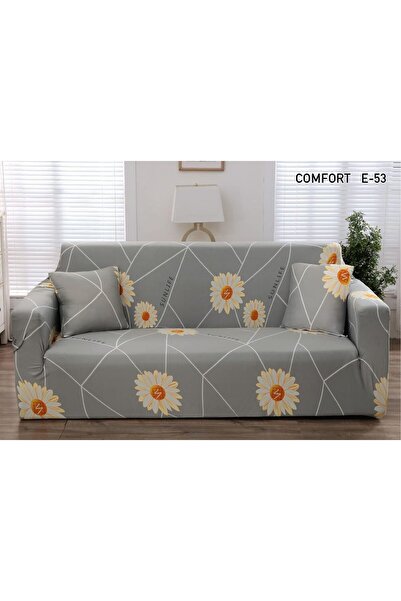 ANATOLIATEKSTILE Elastic Corner Sofa Cover L(180*230) with elastic, Full Prot...