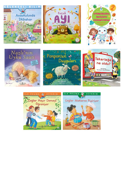 TÜRKİYE İŞ BANKASI KÜLTÜR YAYINLARI Anaokulunda İlkbahar - Eğlenceli Bilim + ...