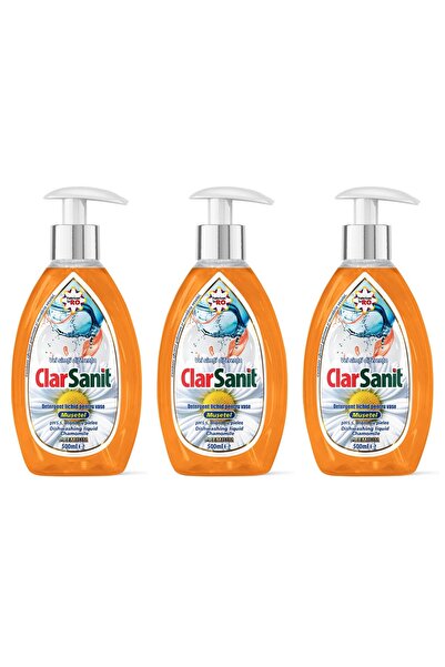 clarsanit SET 3 PIECES - dishwashing detergent Chamomile ) 500 ml