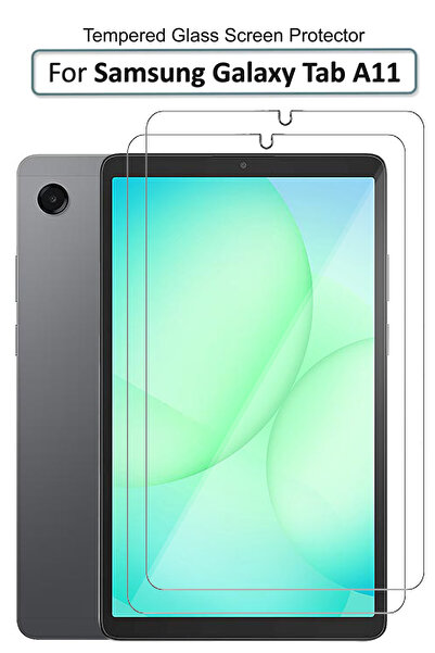 Generic [2 Pcs] For Samsung Galaxy Tab A11 - 8.7 inches - Premium Tempered Gl...