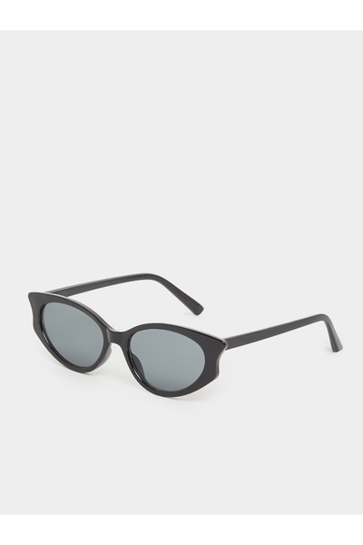 Styli Black Cat Eye Sunglasses