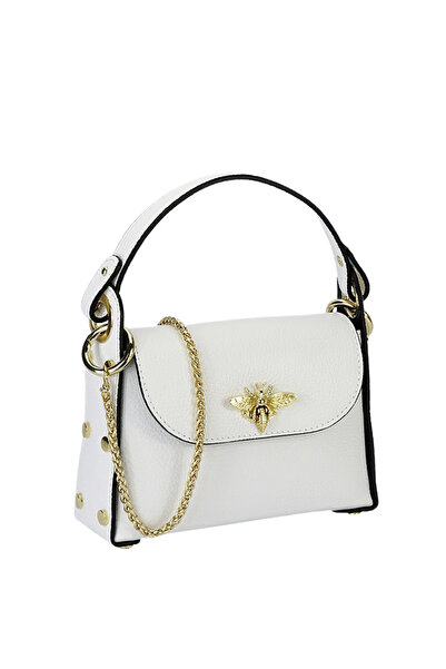 SOFILINE Geantă mică din piele naturală cu accesorii B-1602 122 Albă