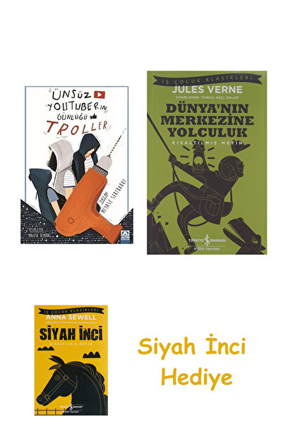 TÜRKİYE İŞ BANKASI KÜLTÜR YAYINLARI Ünsüz Youtuberın Günlüğü - Troller + Düny...