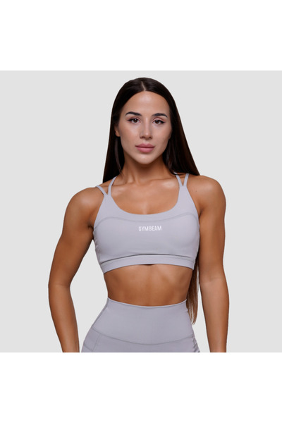 GymBeam Sutien sport FIT Gri deschis