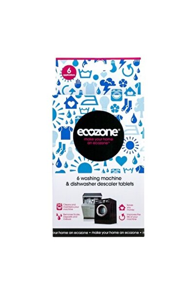 Ecozone Anti-Scale Tablets for Dishwashers/Washing Machines