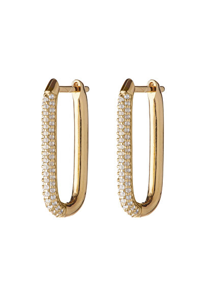 Other Kolczyki złote owalne Shinny