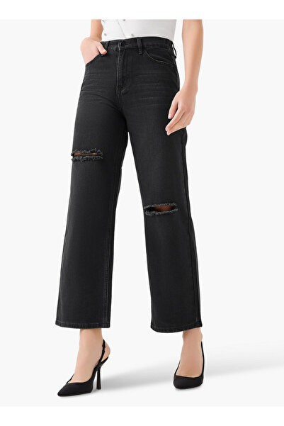 2Xtremz Mid-Rise Jeans with Ripped Detail
