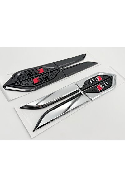 Audi Set Embleme Compatibile A5 S5 F05 aripi crom