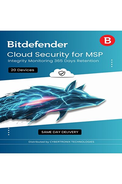 BITDEFENDER – Integrity Monitoring 365 Days Retention 20 Devices| Digital Lic...