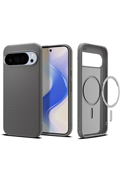 Spigen Калъф Liquid Air MagSafe за Google Pixel 10 Pro XL, сив