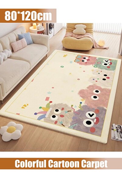 Generic 80*120cm Cartoon Carpet Kids Carpet Anti-Slip Floor Mat Children's Ro...