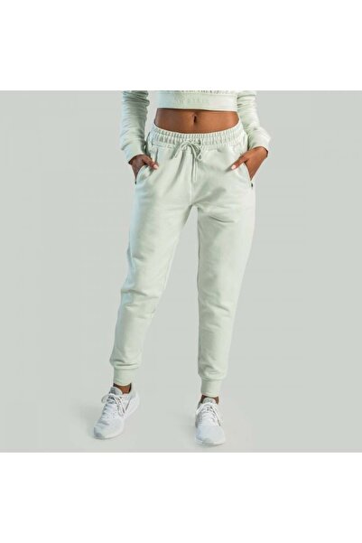 GymBeam Pantaloni jogging esențiali pentru femei, gri lunar - STRIX