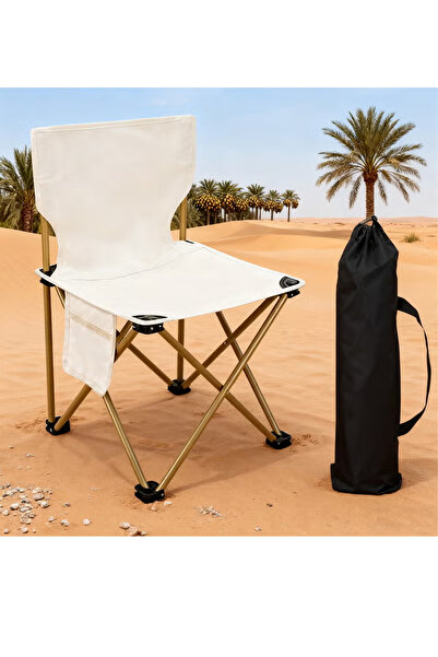dida-cosmos كرسي تخييم خارجي قابل للطي مع جيب جانبي وحقيبة حمل، مناسب للتخييم...