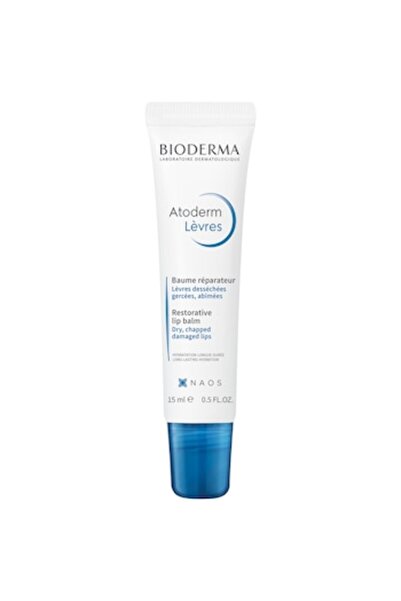 Bioderma Balsam de buze Atoderm Levres pentru piele crăpată și foarte uscată,...