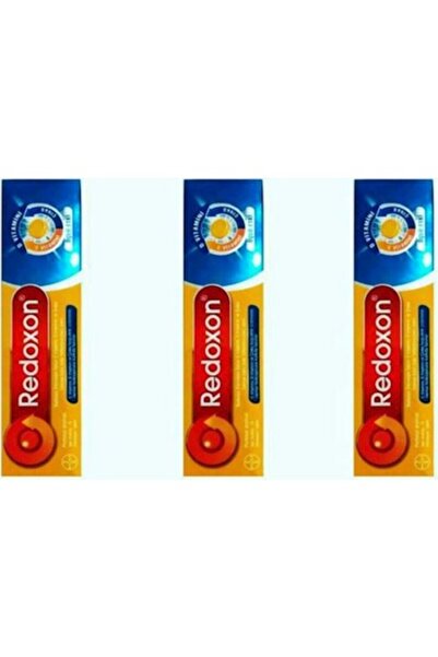 Redoxon C Vitamini, D Vitamini ve Çinko Üçlü Etki 15 Efervesan Tablet x 3