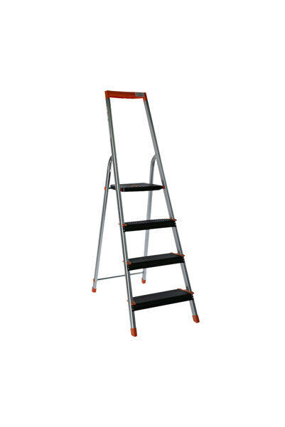 Matall Heavy Duty Aluminium Alloy Easy Locking System 4-Step Ladder
