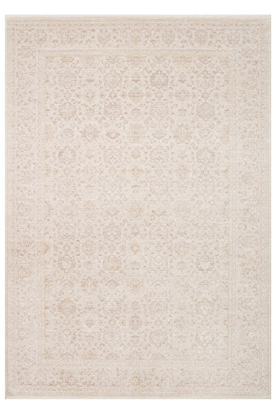 Eko Halı MAHAL MOOD MHL MOOD 02 BEIGE CREAM Klasik Desenli Yüksek Kalite Sık ...