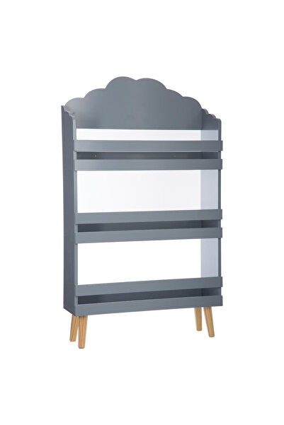 Atmosphera Bibliotecă pentru copii Nuage cu 3 rafturi și picioare din lemn, 5...