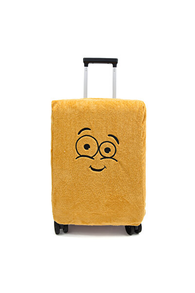 Pababo Plush Medium Size Luggage Cover – Protective Suitcase Cover Against Im...