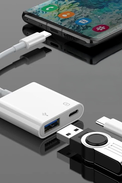 TechnoStation Type-C to USB 3.0 Konvertör Çevirici Flash Disk USB Bellek Type...