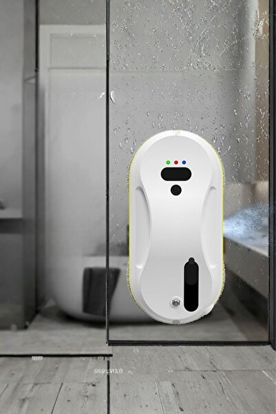 Kitchen Queen Home روبوت ذكي مغناطيسي لتنظيف الزجاج مع جهاز تحكم عن بعد