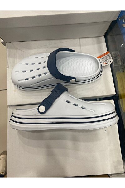 Bilenn Tekstil Sabo Papuče Bela Mornarsko Plava BROJ 38