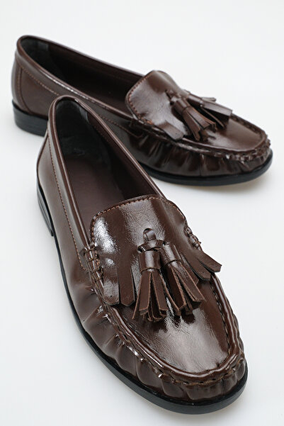 Solo Bag Loafer Tasseled Comfortable Stylish Daily Orthopedic Women's Shoes