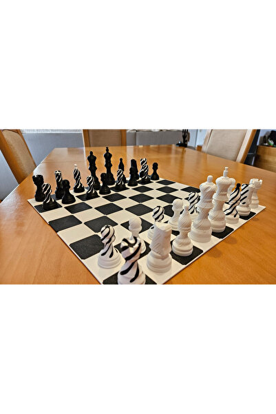 FEK Design Zebra Satranç Set