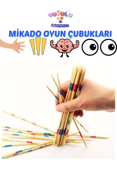 Mikado Spiel Oyun Çubukları Kutulu
