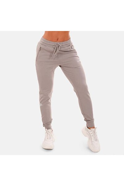 GymBeam Pantaloni de trening TRN gri pentru femei