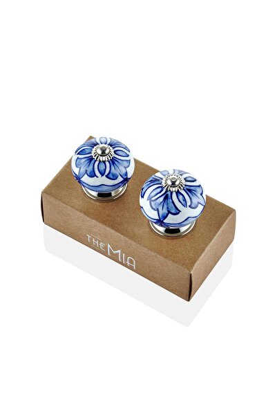 The Mia مجموعة أدراج سيراميك ومقبض خزانة مكونة من قطعتين