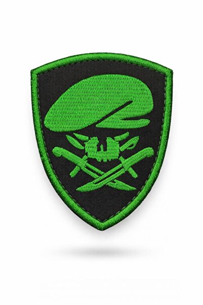 SINGLE SWORD Embroidery Patch - Large Size Beret-Knife Veil