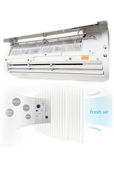 Rovexa Ev ve Ofis Tipi Klima Ön Filtre Pamuğu - 14'lü Ekonomik Paket - Alerje...