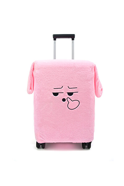 Pababo Plush Medium Size Luggage Cover – Protective Suitcase Cover Against Im...