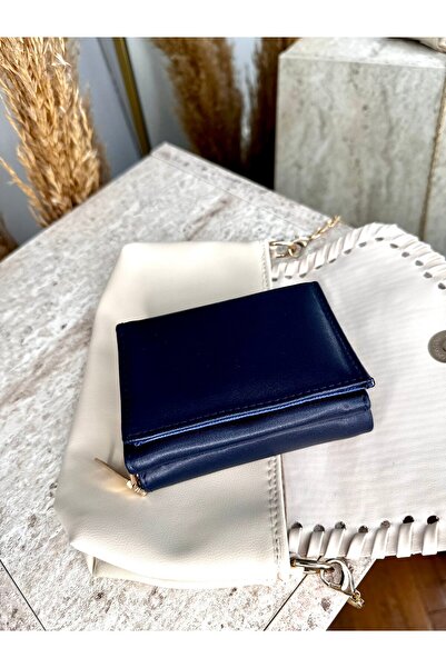 Zuna Studio Women's Parliament Blue Medium Size Snap Wallet - with Paper and ...