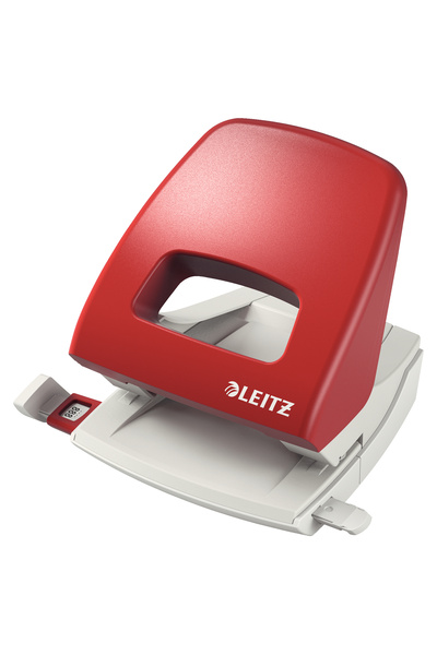 Leitz Перфоратор 25 листа Модел 5005 Червен