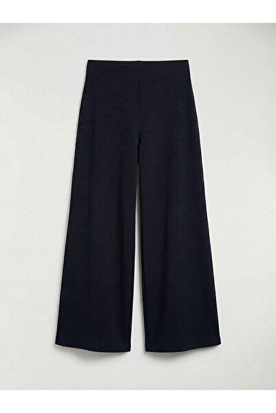LC Waikiki Rmz Gi̇yi̇m Farkiyla Women's Wide Leg Pants with Waist Cord