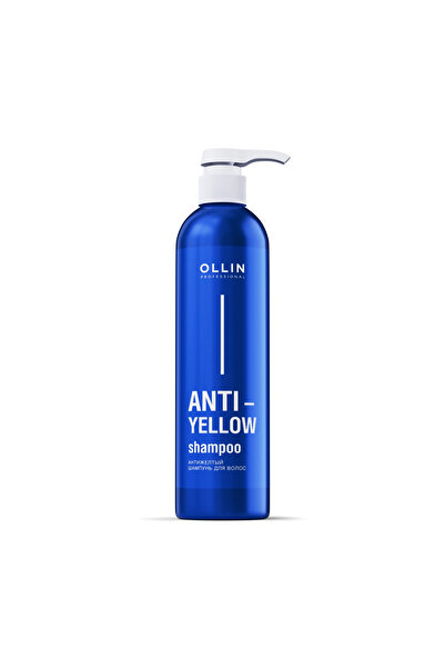 OLLİN Professional Toning Shampoo, ANTI-YELLOW, 500ml, Anti Yellow