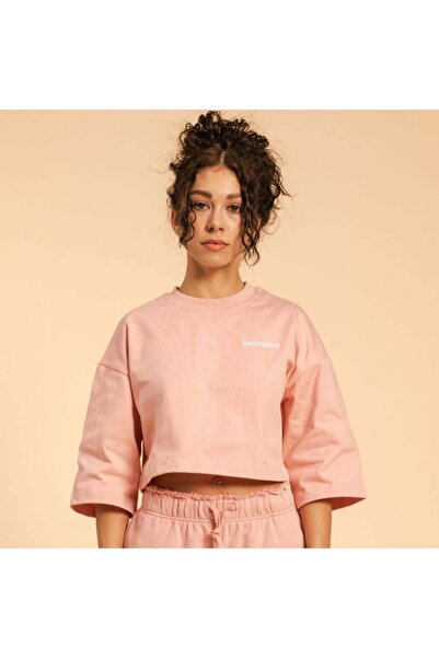 GymBeam Tricou scurt Serenity roz pentru femei - BeastPink