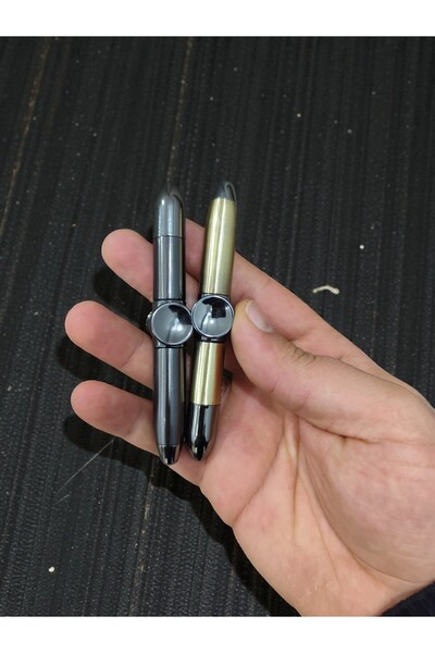 HK GİFT SHOP STRES ÇARKLI S HEM BENZİNLİ ÇAKMAK HEMDE TÜKENMEZ KALEM