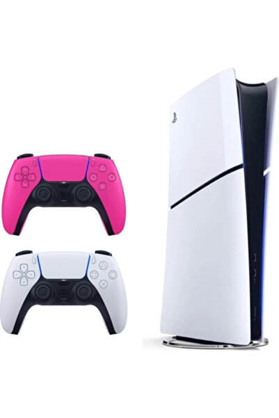 Sony Playstation 5 Slim Digital 825 GB + 2. Pembe Dualsense İthalatçı Garantili