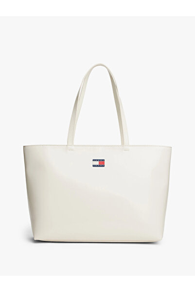 Tommy Hilfiger Tjw Must Hand and Shoulder Women's White Handbag Aw0Aw18069Ybi
