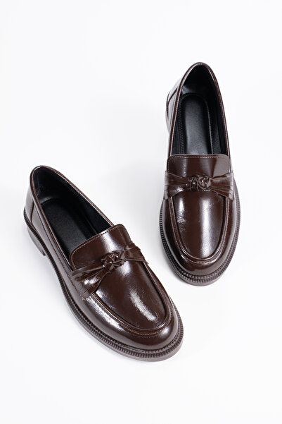 MARSEDO Loafer de damă Pantofi clasici de zi cu zi Casual Mocasin Zelda Brown