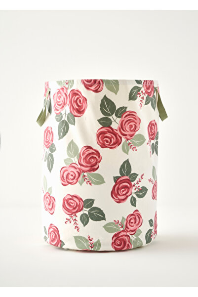 Bella Maison %100 Pamuk Rose Çamaşır Sepeti Mürdüm (36x50 cm)