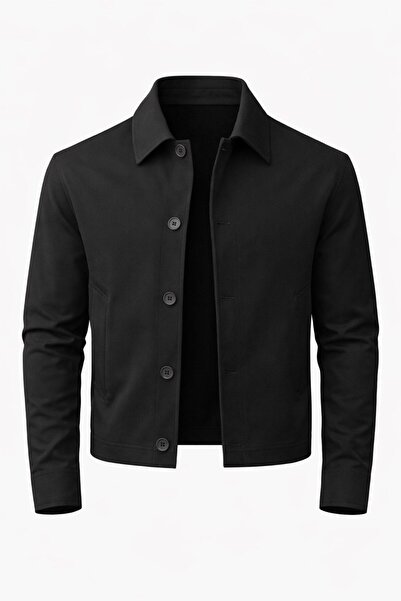 LUMAST Basic Button Detailed Lined Seasonal Jacket