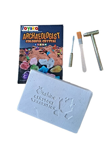 Toyska Set Arheologie descopar pietre pretioase, Gemstone Excavation Colorful...