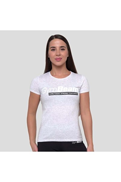 GymBeam Tricou gri pentru femei Strong Tomorrow